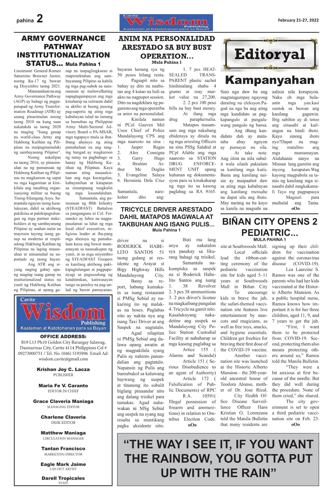 news page 1