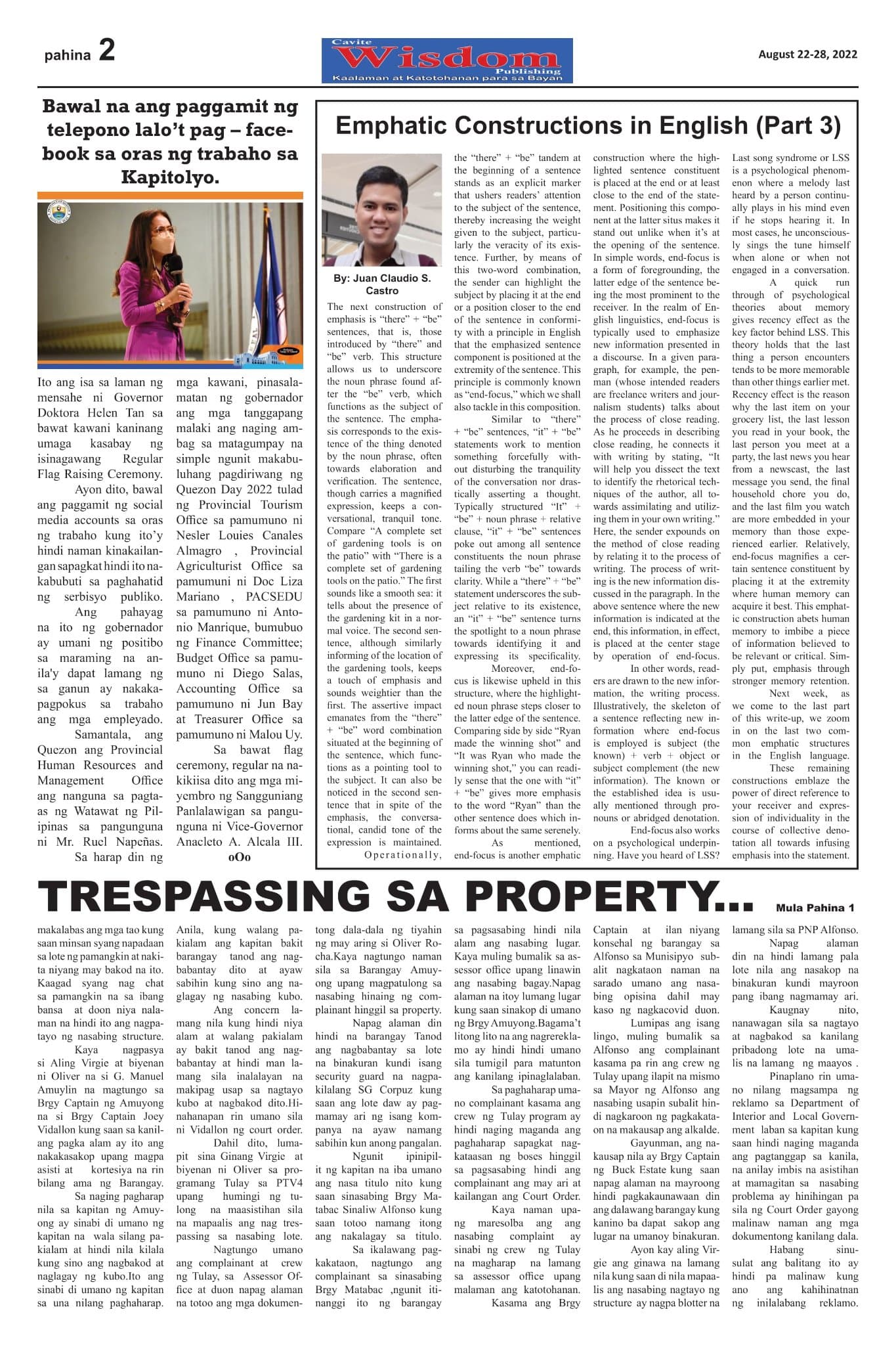 news page 1