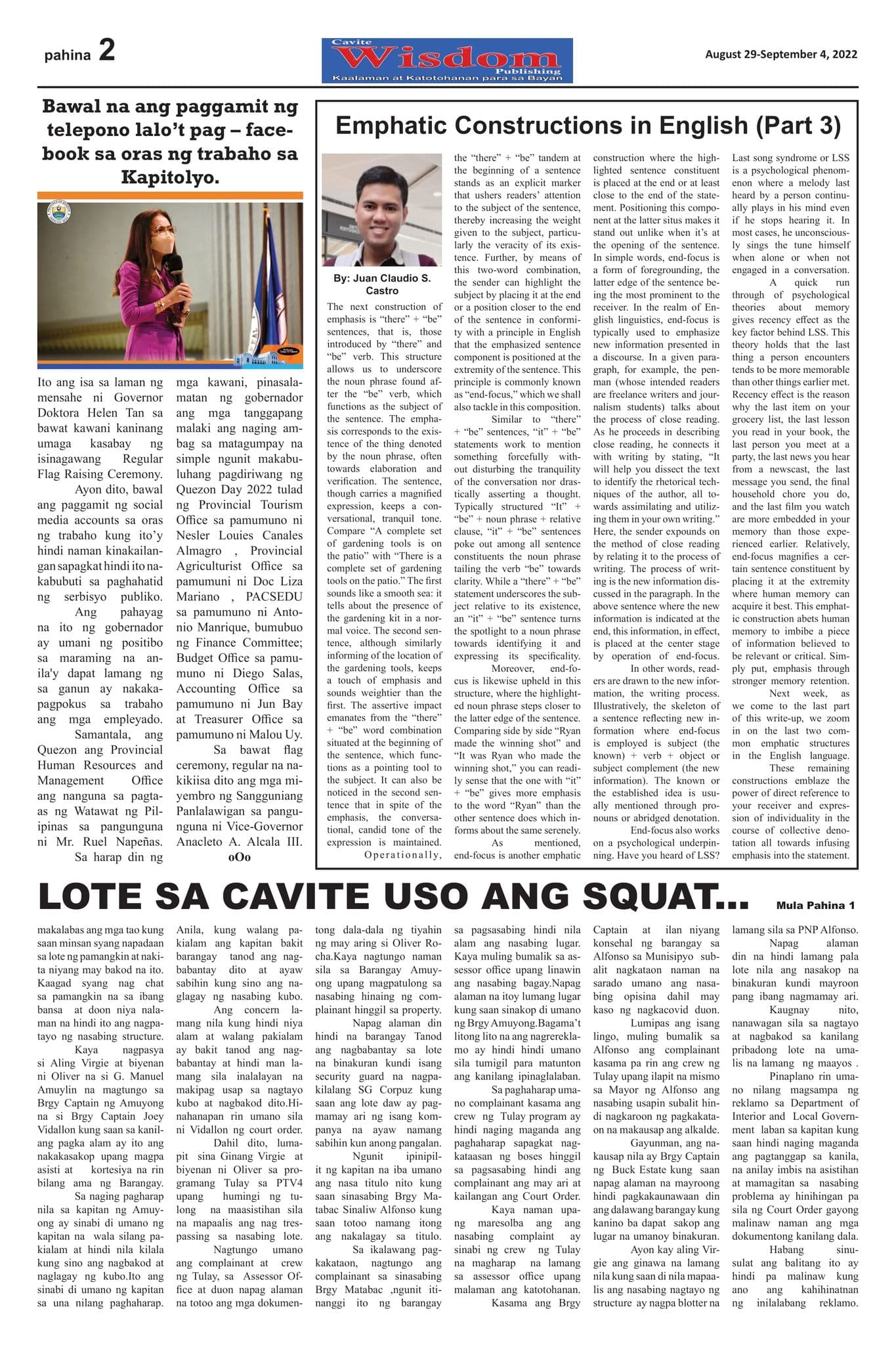 news page 1