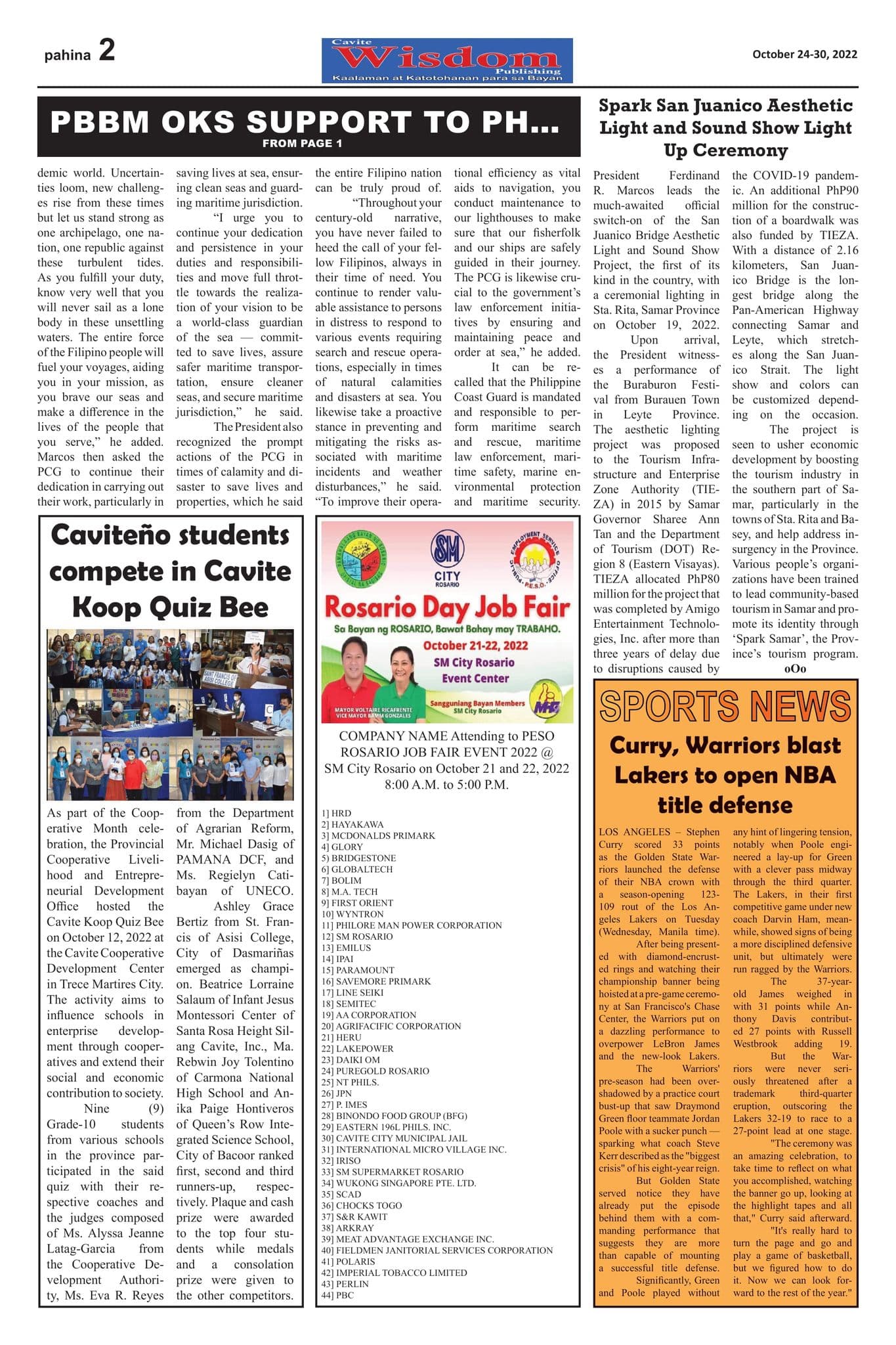 news page 1