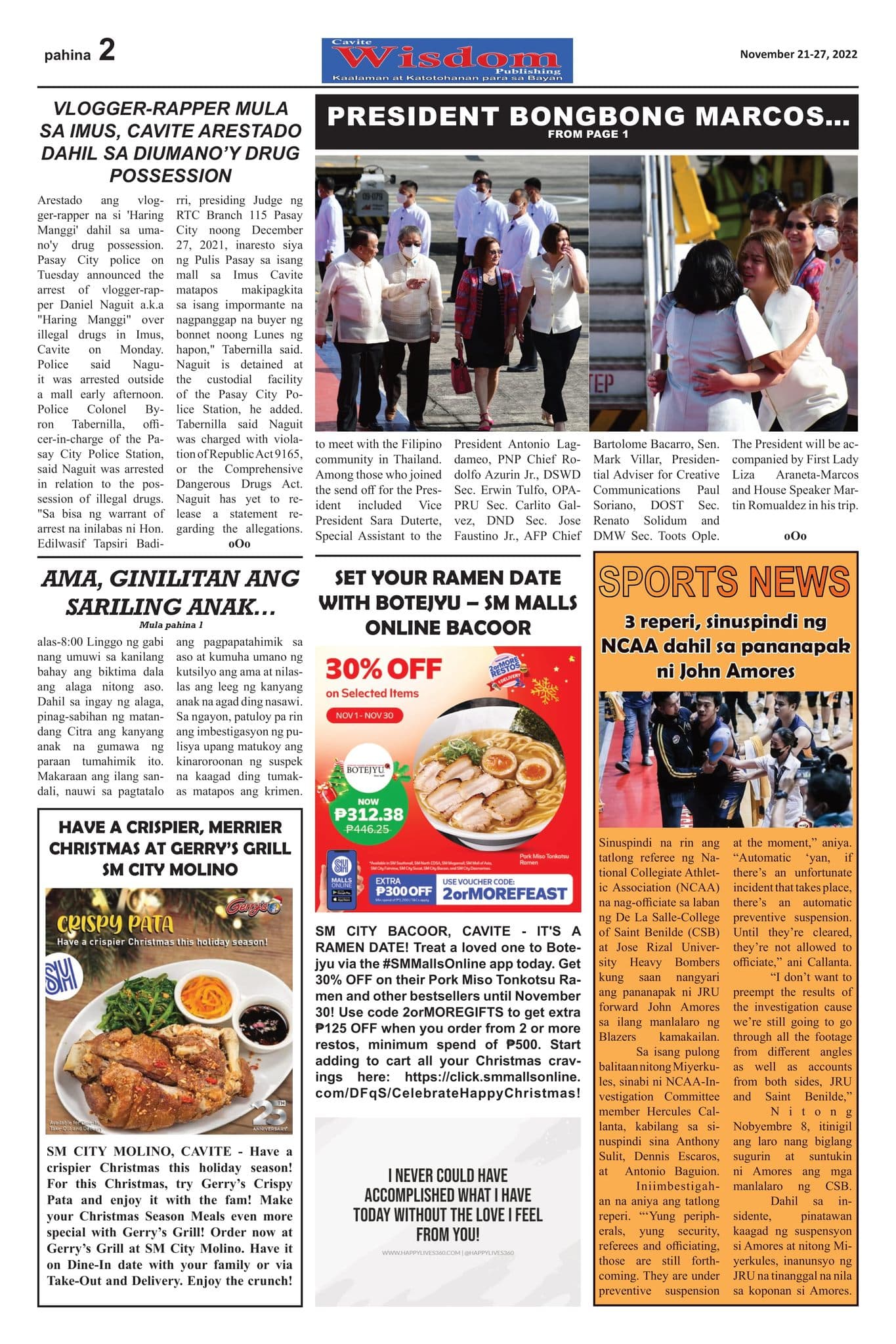 news page 1